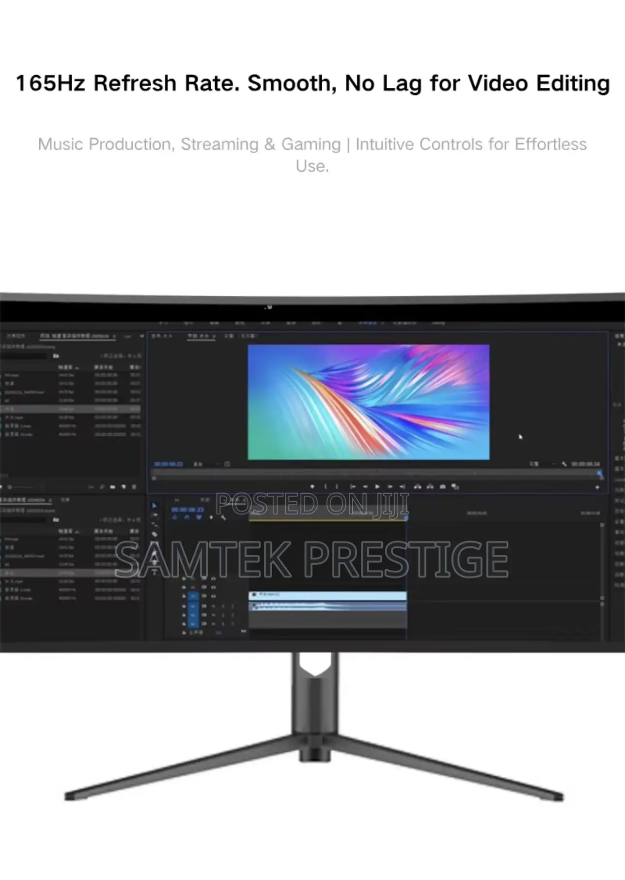 Samtek 49inch Curve 165hz Gaming Monitor