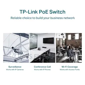 Tp-link Tl-sg1428pe 28-port Gigabit Smart Switch With 24-port Poe+