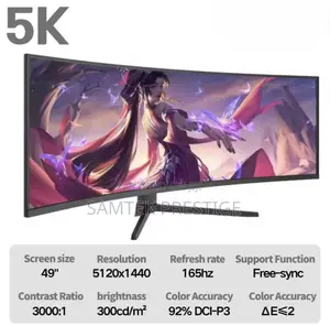 Samtek 49inch Curve 165hz Gaming Monitor