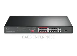 Tp-link Tl-sl1218p 16-port 10/100 2port Gigabit Rackmount Switch Poe+