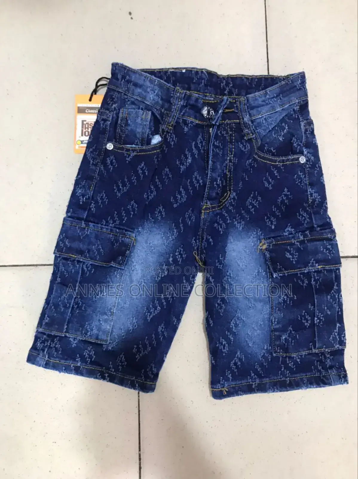 Unisex Jeans Shorts 6-13yrs