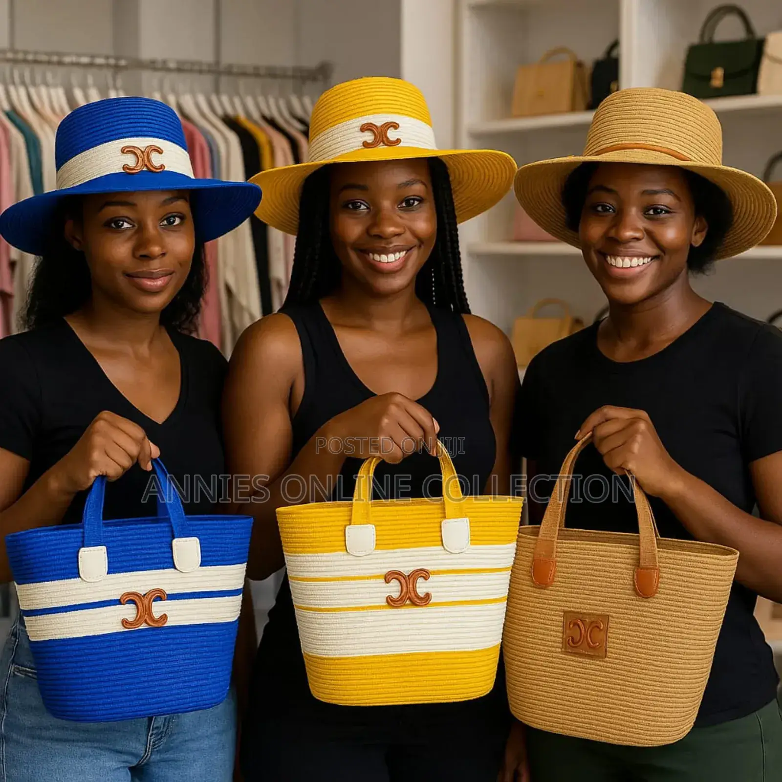 Ladies Beach Bags and Hats
