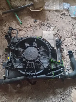 Radiator Fan and Components (Morning 2012 Radiator With Fan)