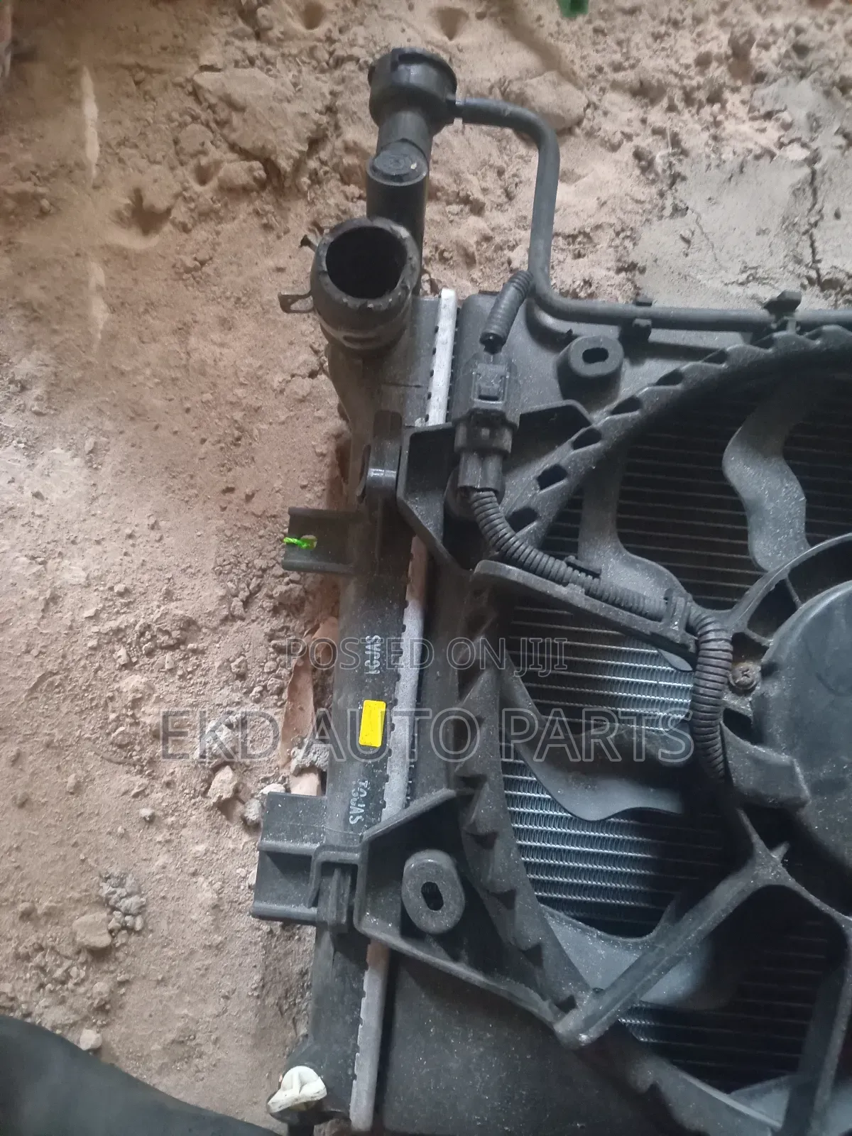 Radiator Fan and Components (Morning 2012 Radiator With Fan)