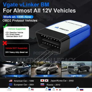 Vvlinker Bm+ Obd2 Scanner