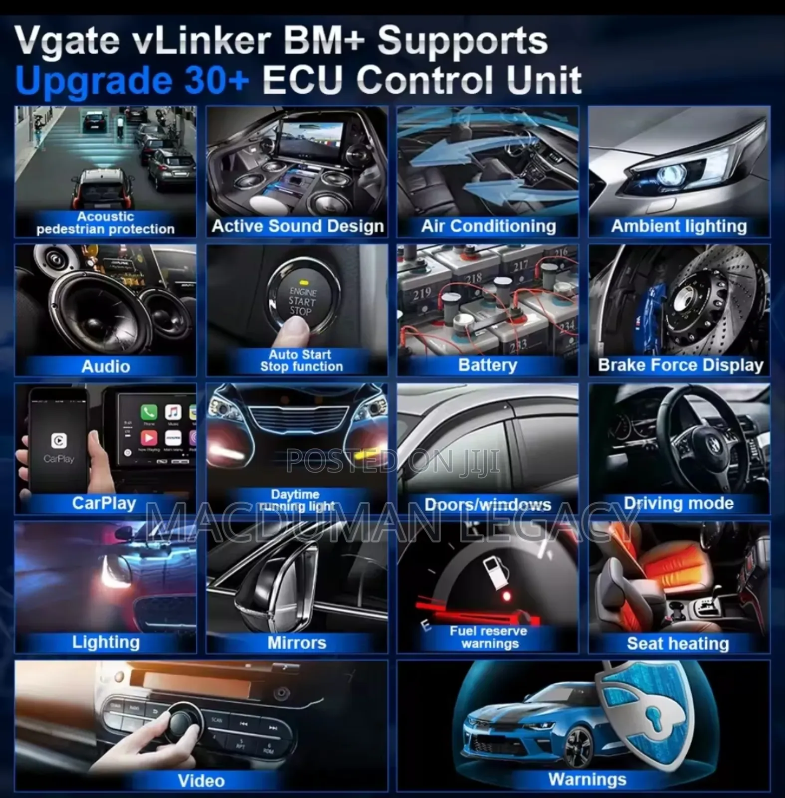 Vvlinker Bm+ Obd2 Scanner