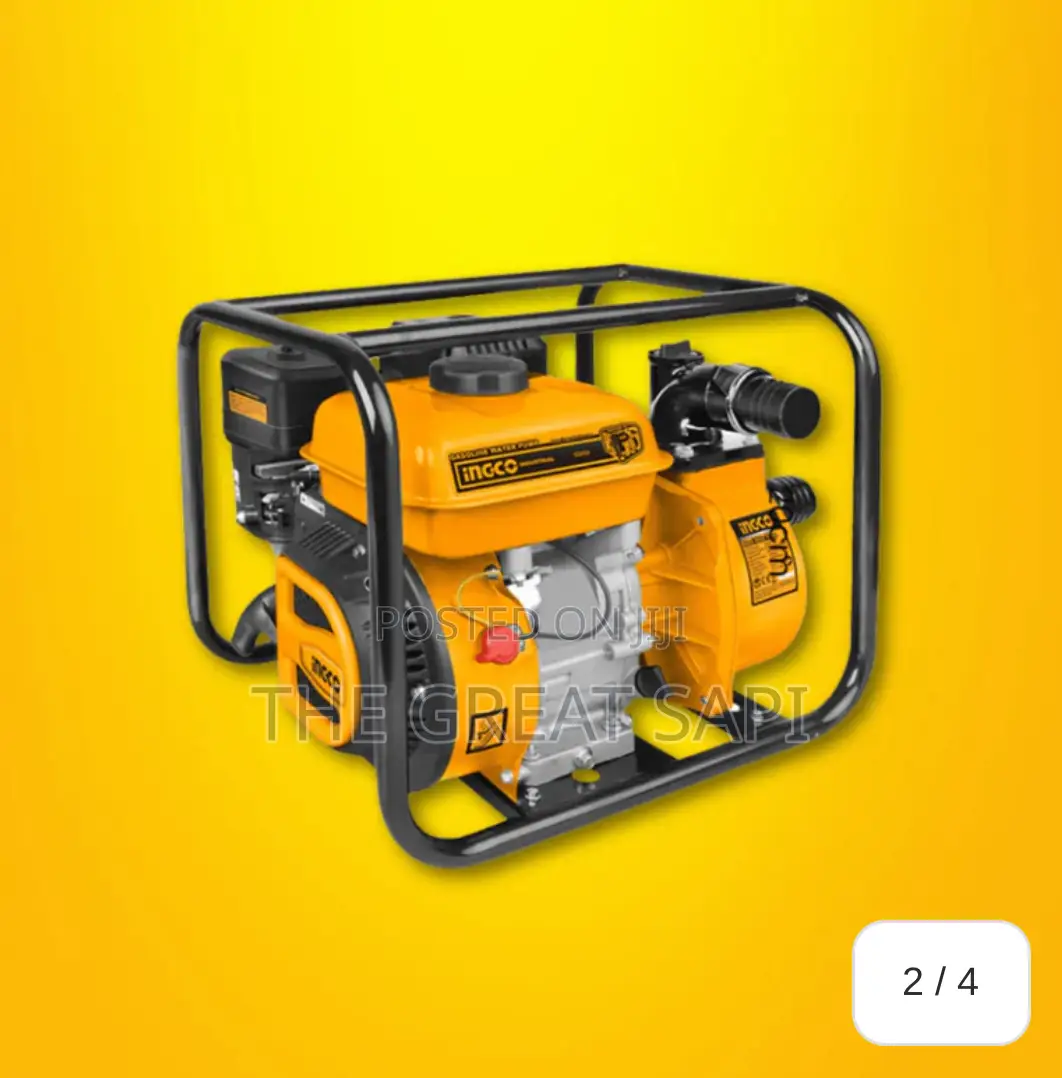 Ingco 3" Gasoline Water Pump With 7.0hp Engine