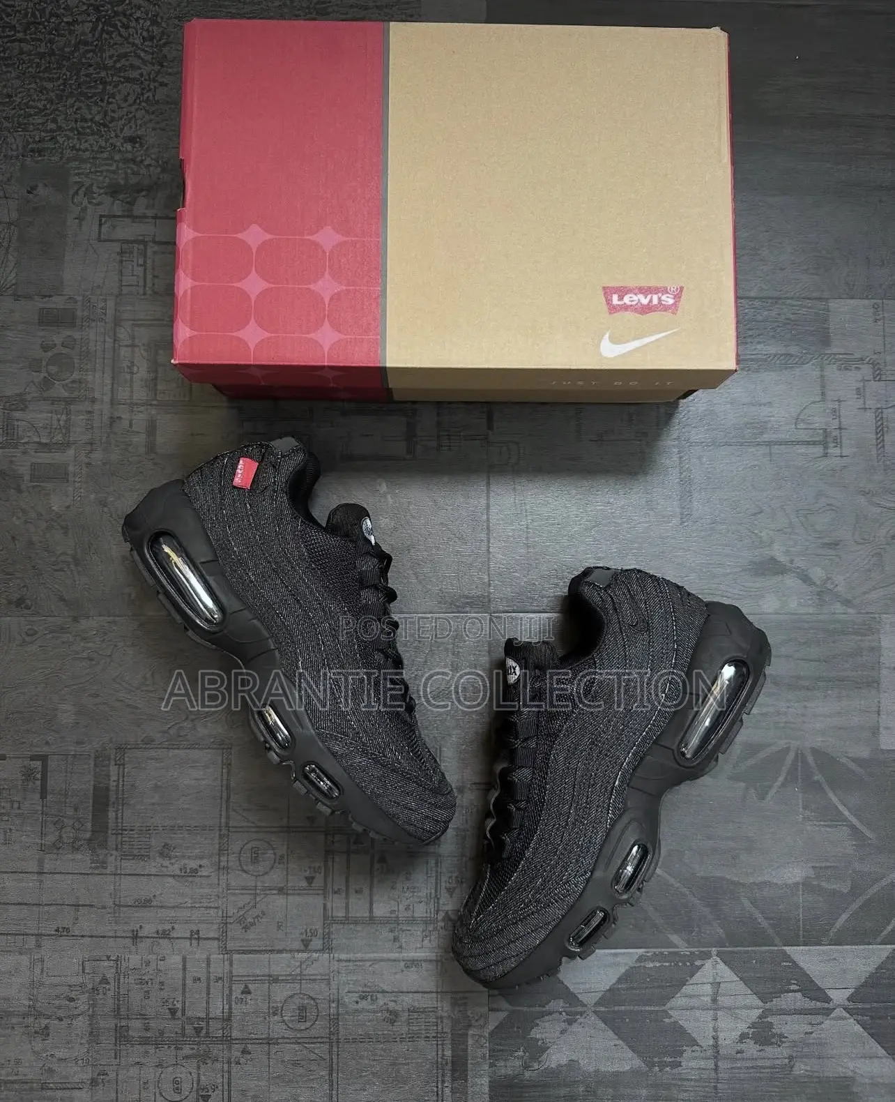 Nike Airmax 95 Og Levi’S Obsidian Black