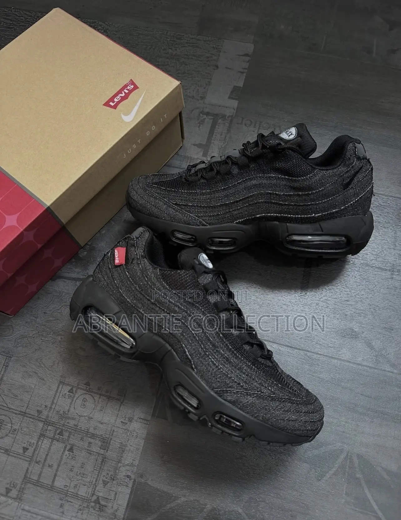 Nike Airmax 95 Og Levi’S Obsidian Black