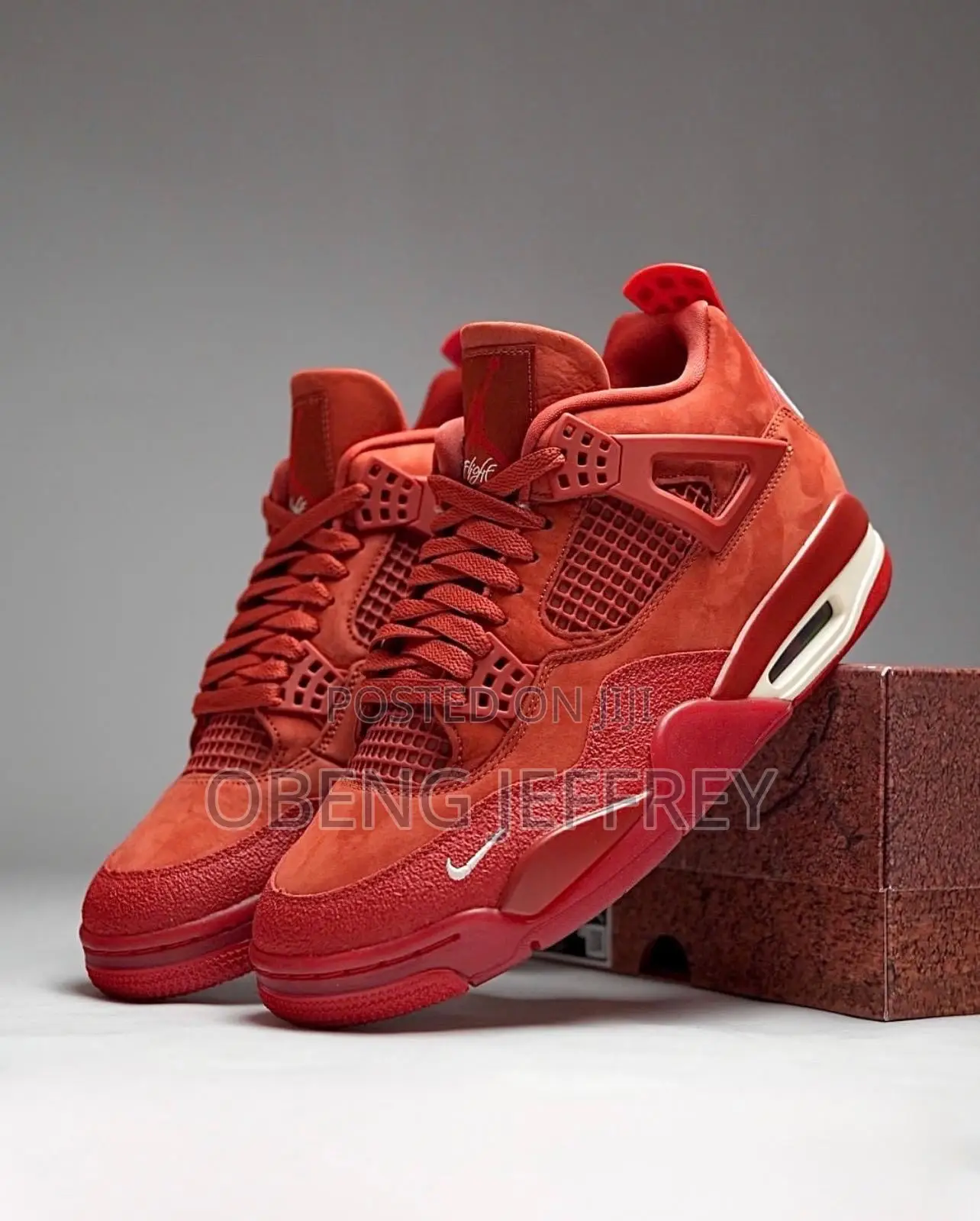 Original Bike Air Jordan 4 Red