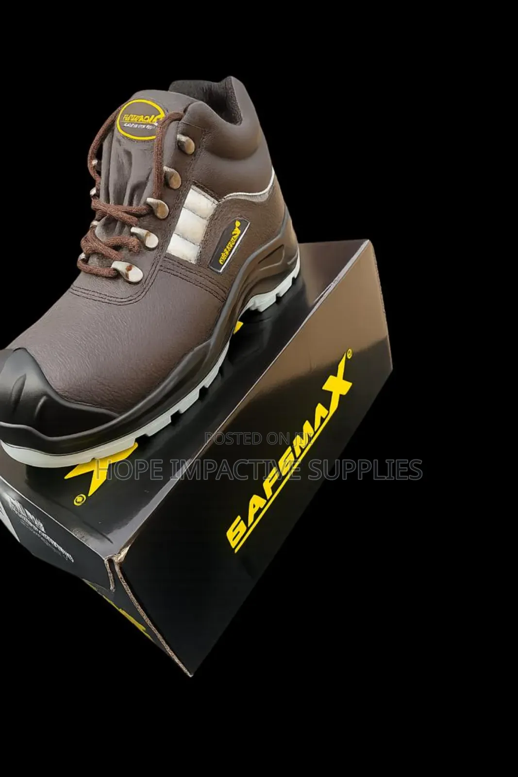 New Safetoe S3 Boot Brown
