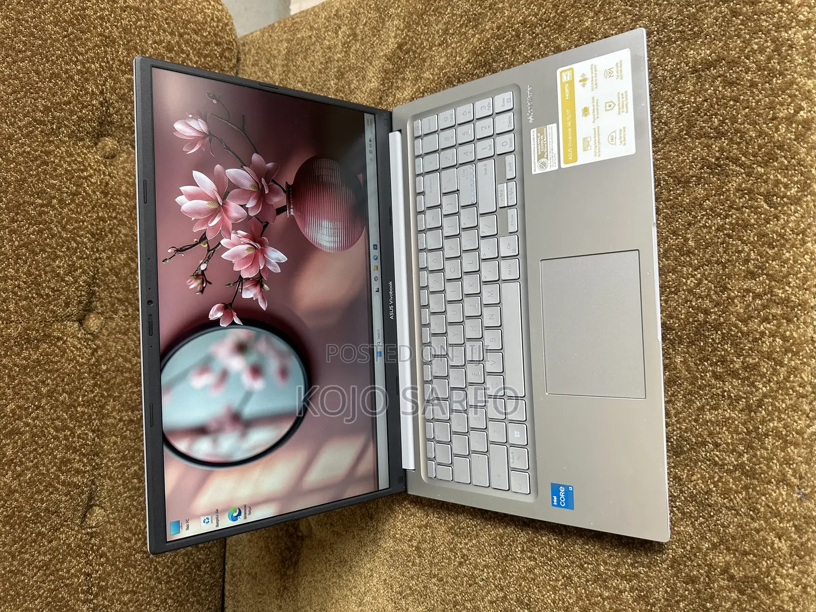 Laptop Asus VivoBook 15 X505BA 8GB Intel Core i3 SSD 256GB