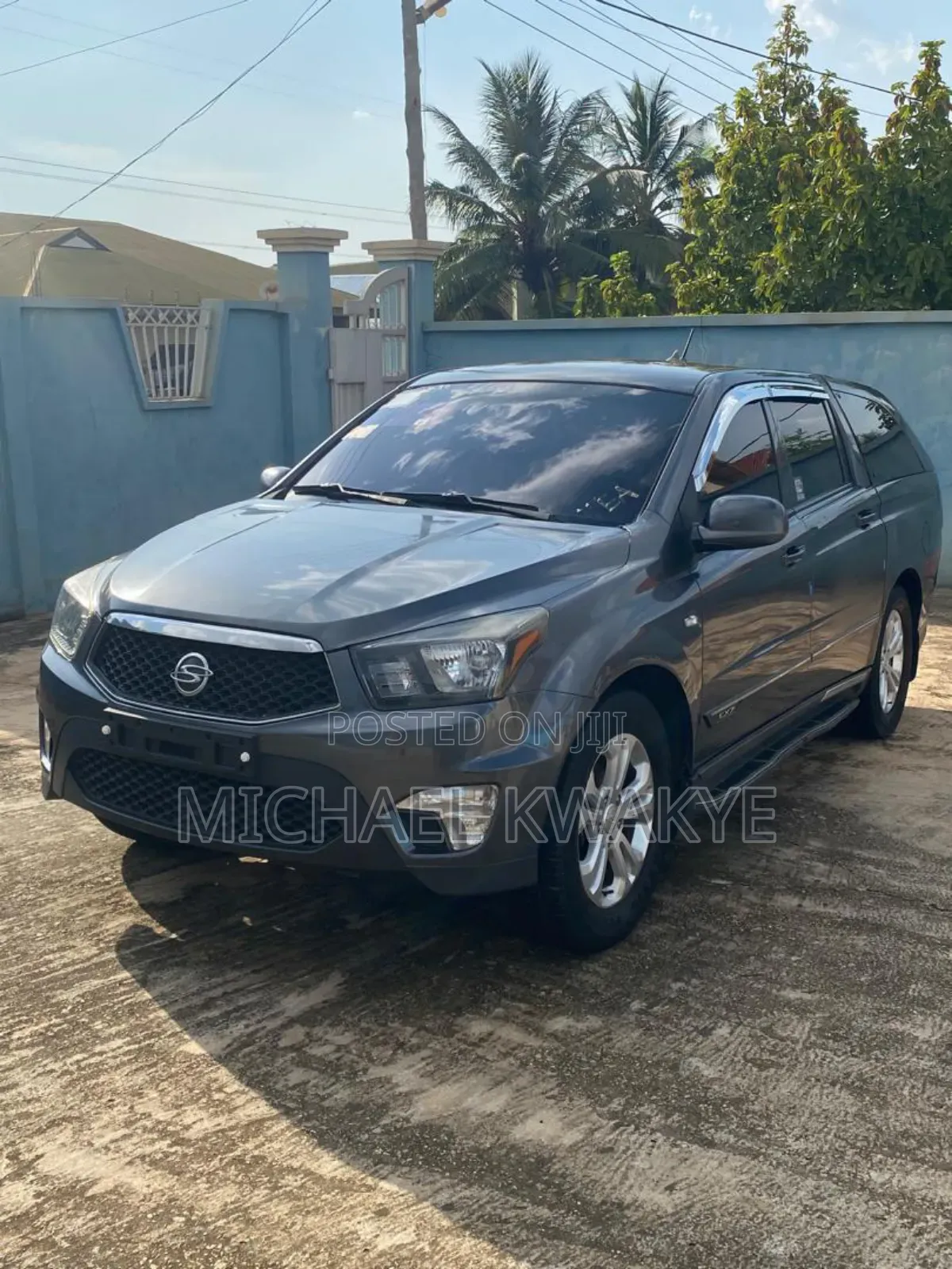 SsangYong Korando 2015 Matt Black
