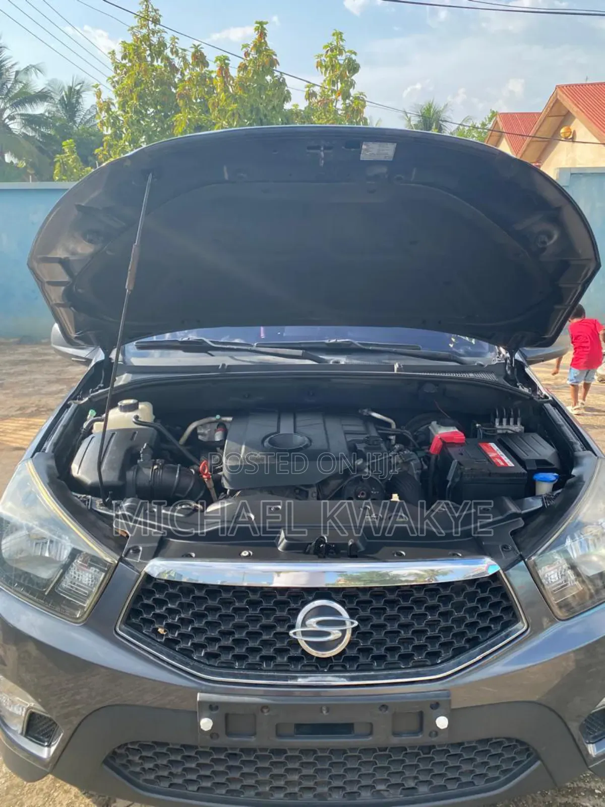 SsangYong Korando 2015 Matt Black