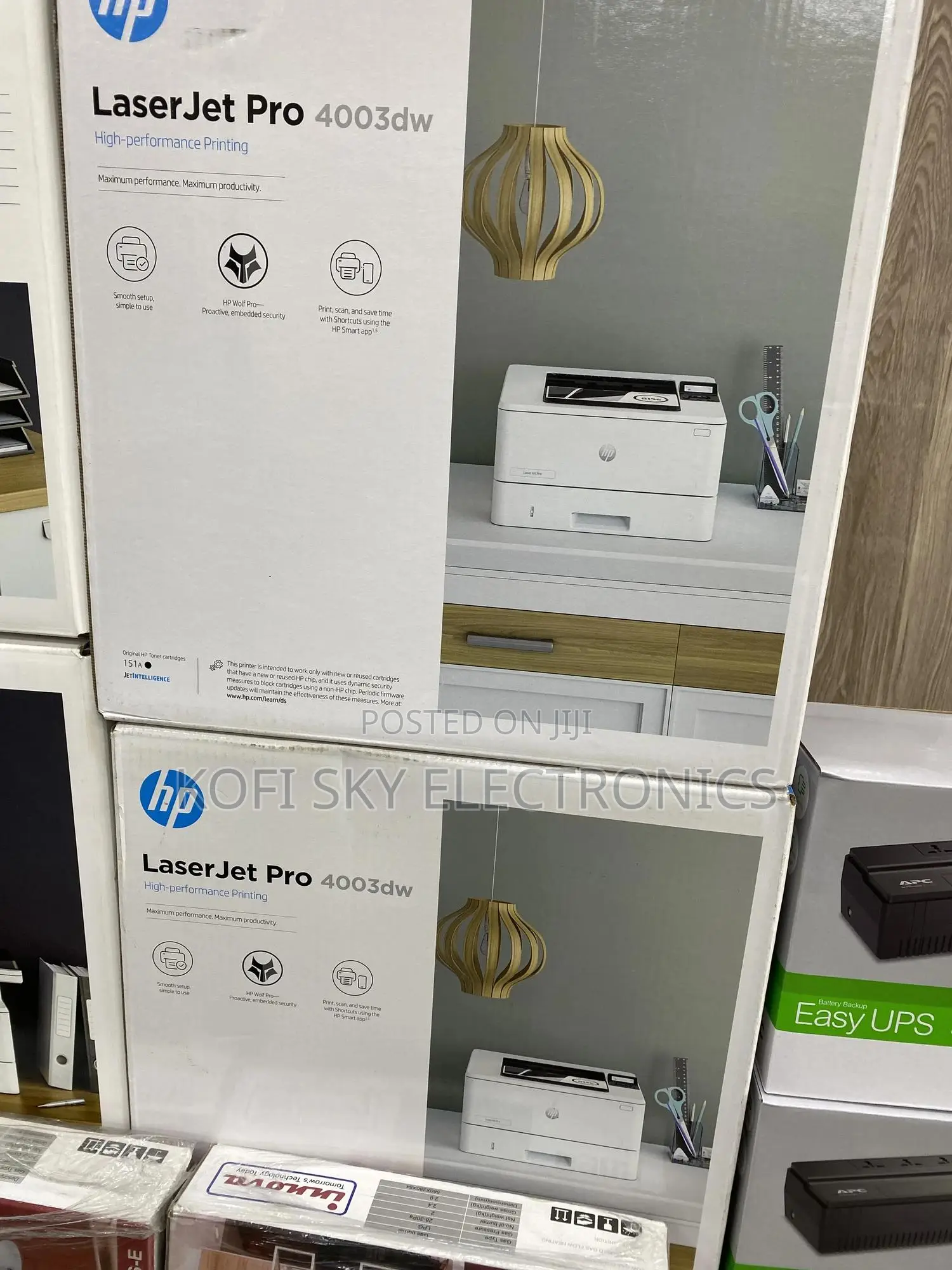 Newfangled Hp Laserjet Pro 4003dw Wireless Printer
