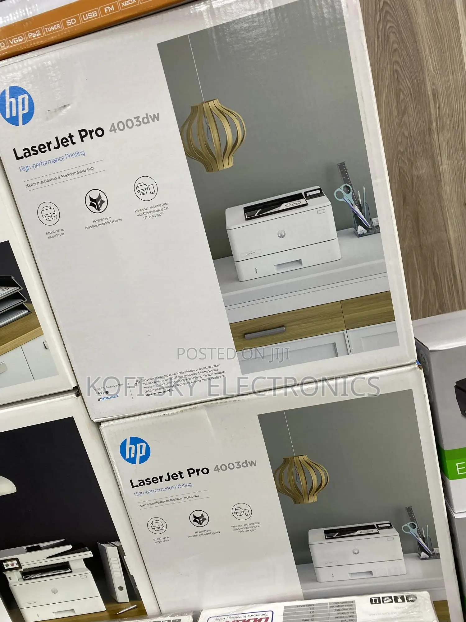 Newfangled Hp Laserjet Pro 4003dw Wireless Printer