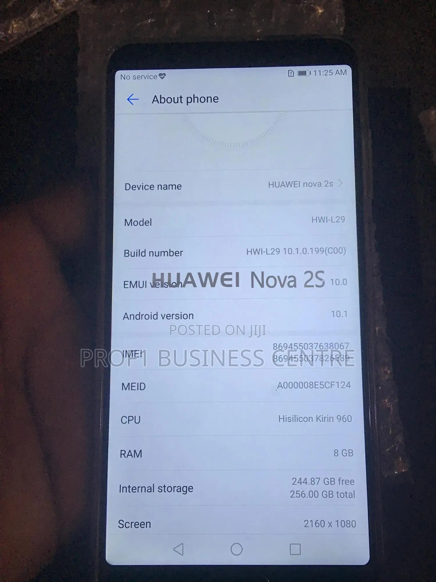 Huawei Nova 2S 128 GB Black