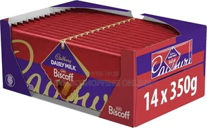 Cadbury Dairy Milk Biscoff 14×350g