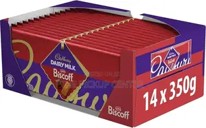 Cadbury Dairy Milk Biscoff 14×350g