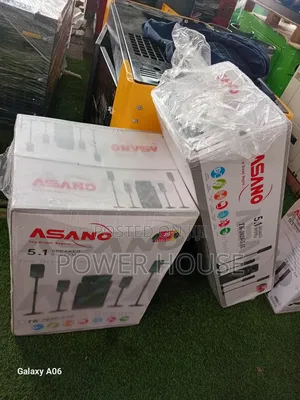 Powerful 5.1 Asano Speaker System With Clear Sound