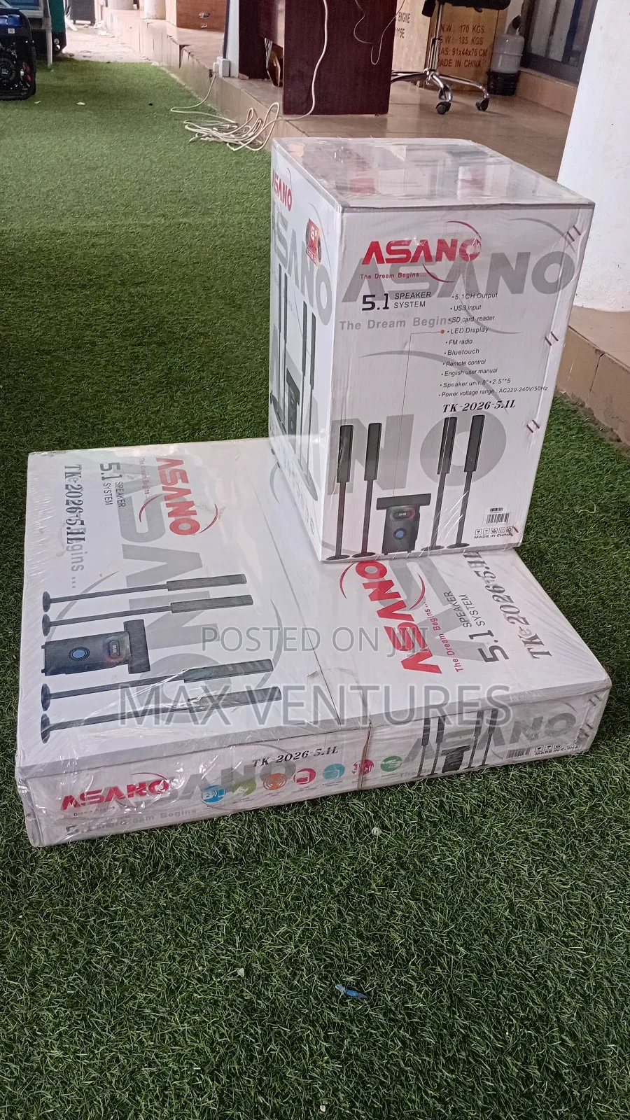 Limited Stock Asano 5.1 Tk-2026 Speaker System