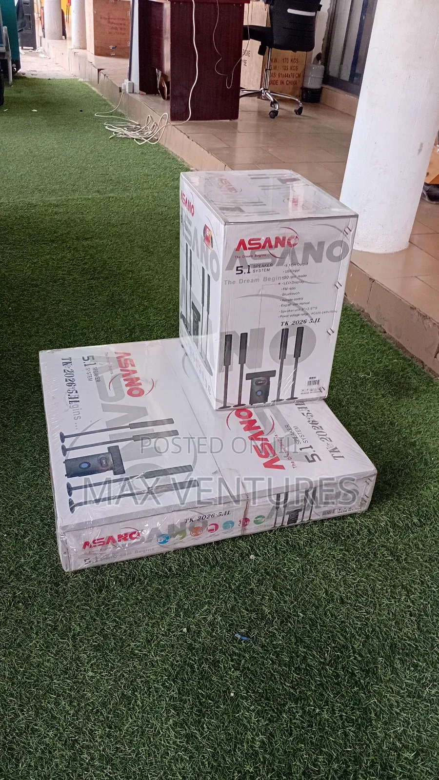 Original Asano 5.1 Tk-2026 Powerful Speakers