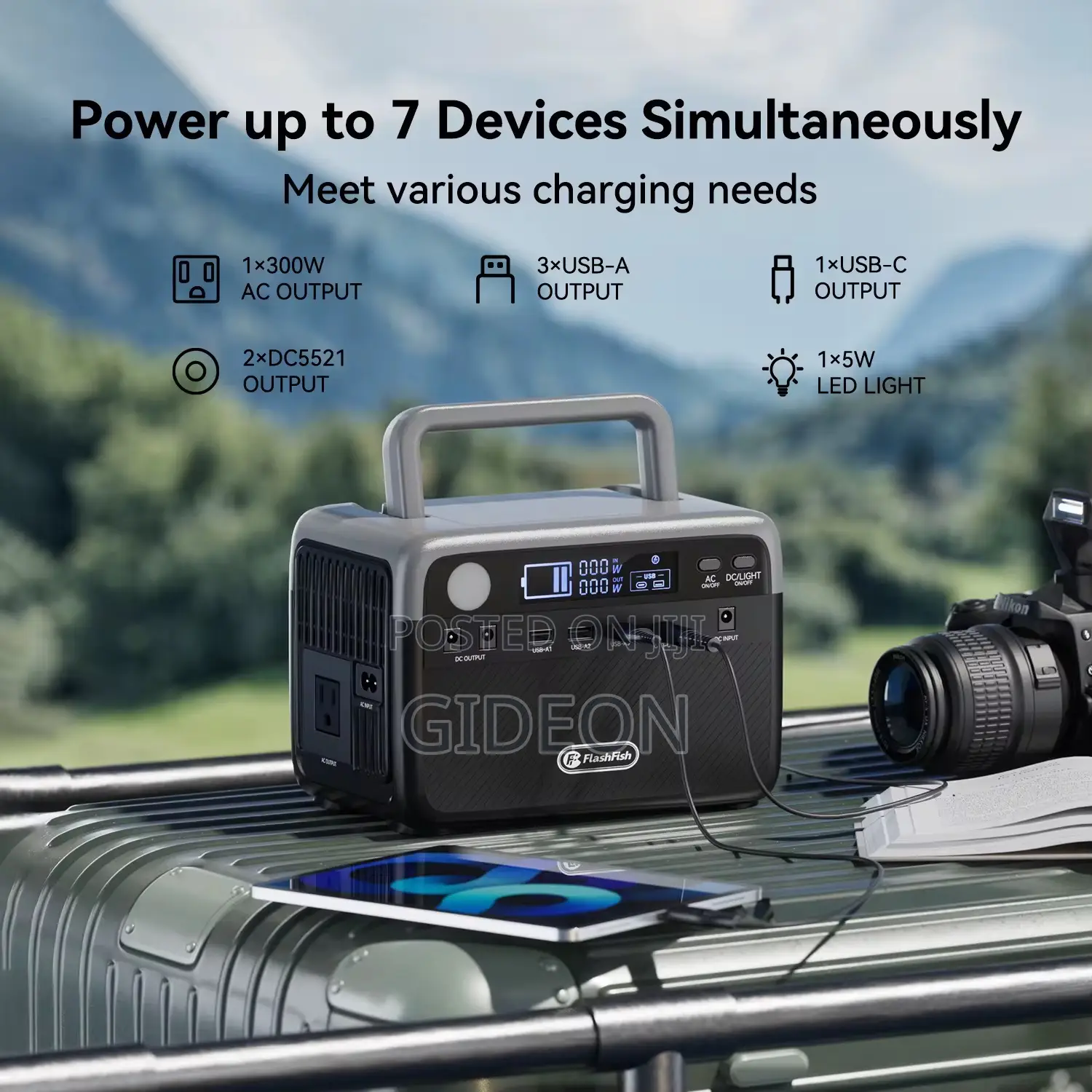 300watts Portable Power Station
