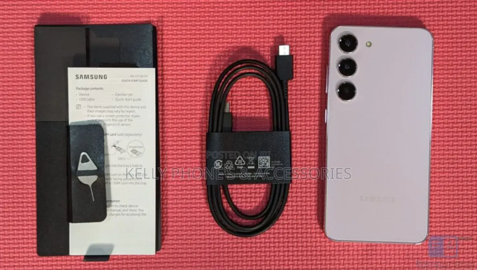 New Samsung Galaxy S23 256 GB White