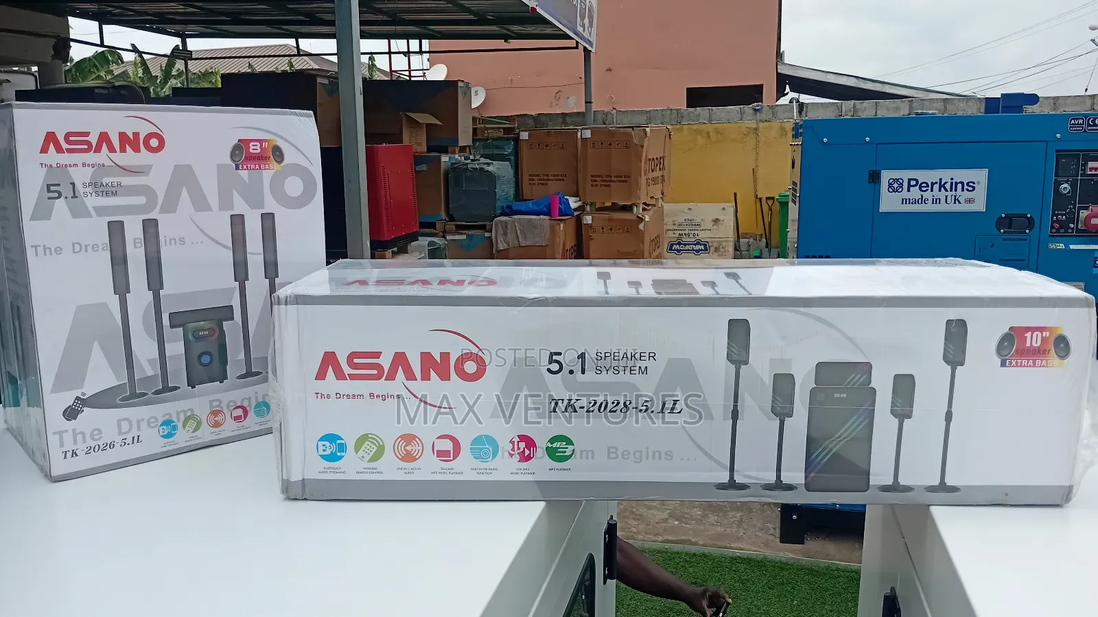 Enjoy Every Beat Asano 5.1 Tk-2028 Speakers