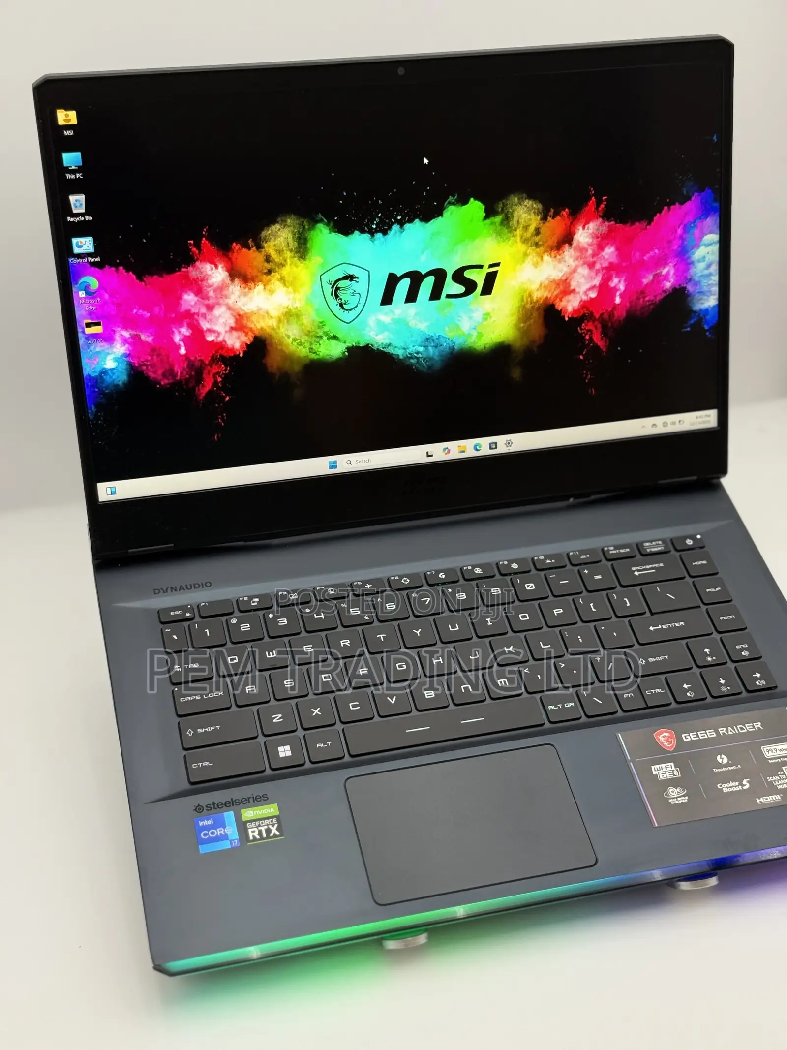 Laptop MSI GE66 Raider 16GB Intel Core I7 SSD 512GB