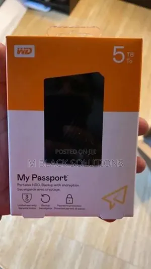 5tb Wd My Passport External HDD