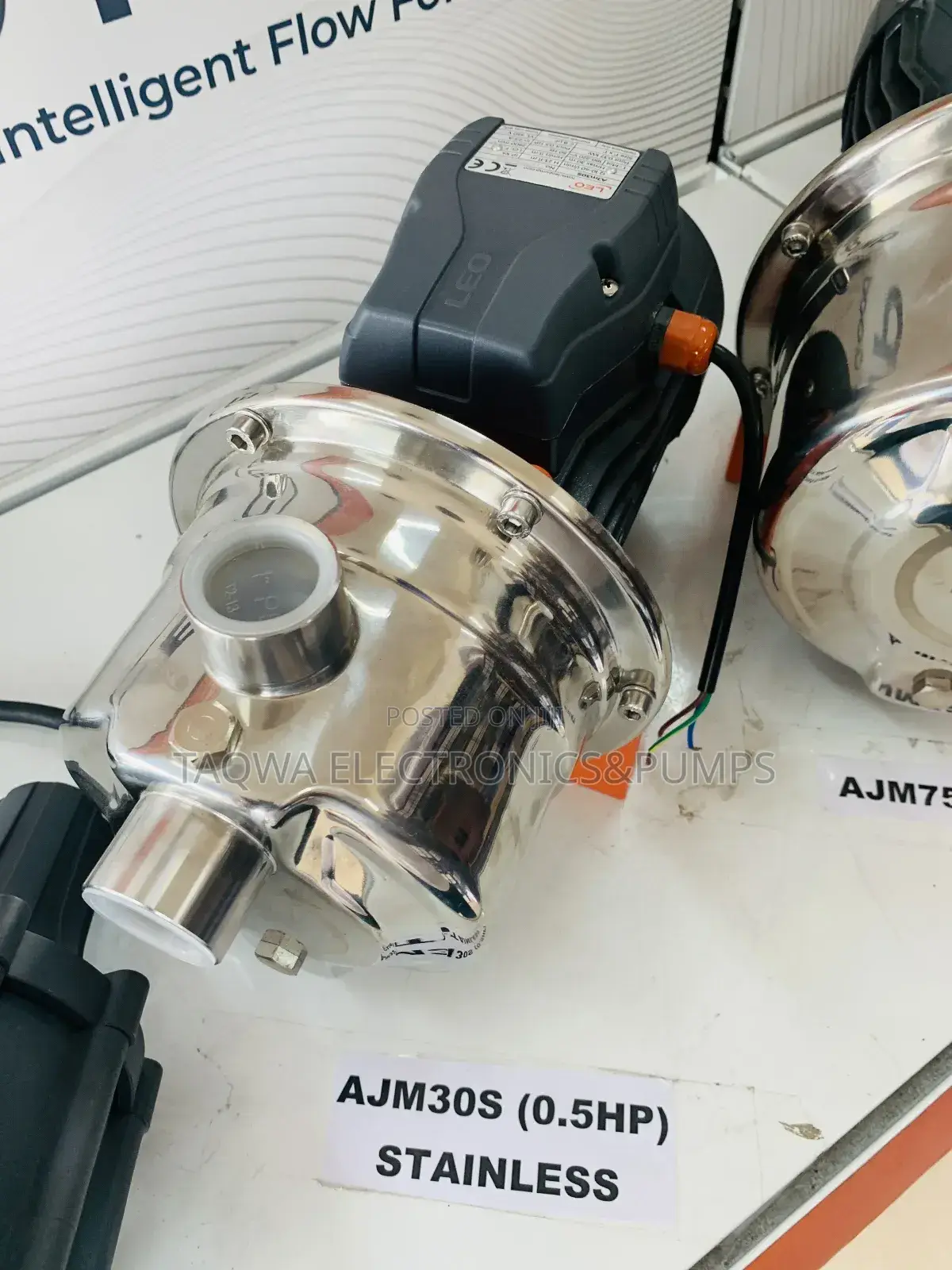 Leo Ajm30s Electrical Stainless Water Pump 0.5hp