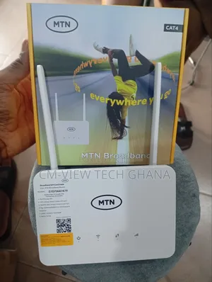 MTN Cat4 Universal Sim Router + Back Up Battery