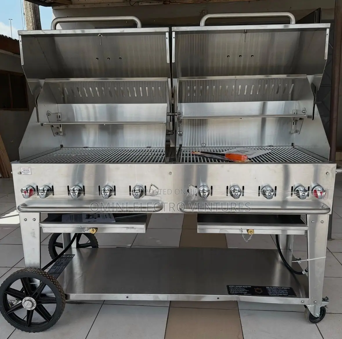 Brand New Industrial Outdoor Grill 58”