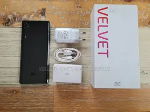 New LG Velvet 128 GB Black