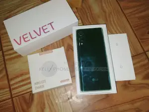 New LG Velvet 128 GB Black