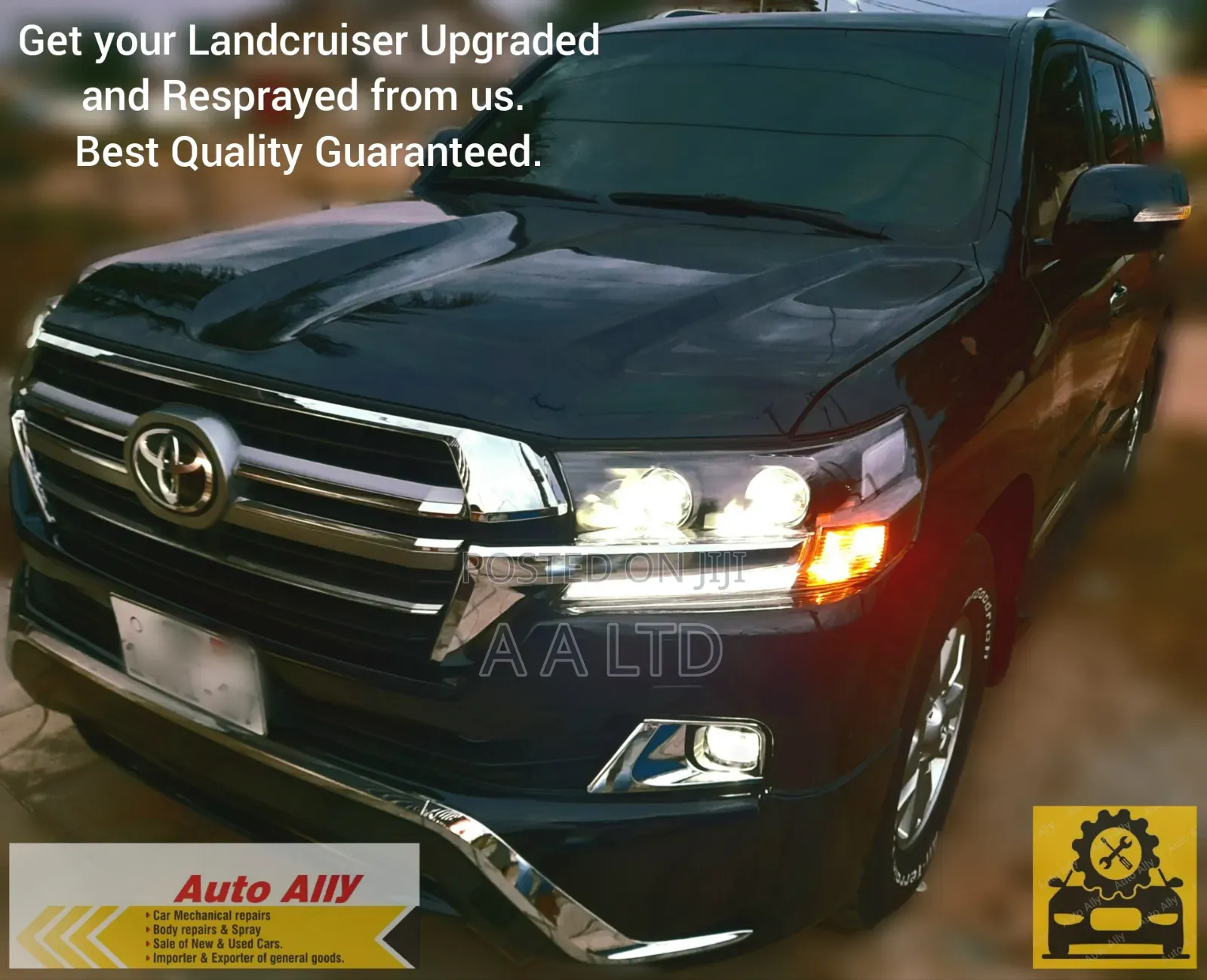 Landcruiser Prado Upgrade to Latest Shape