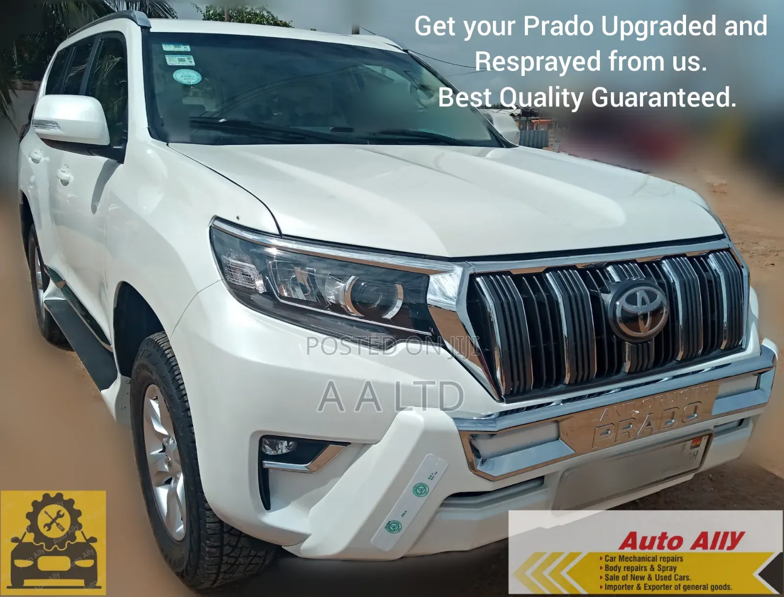 Landcruiser Prado Upgrade to Latest Shape
