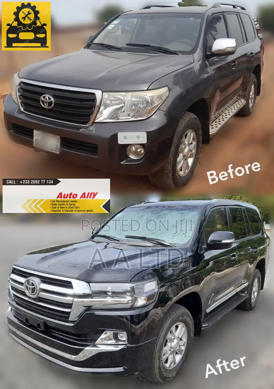 Landcruiser Prado Upgrade to Latest Shape