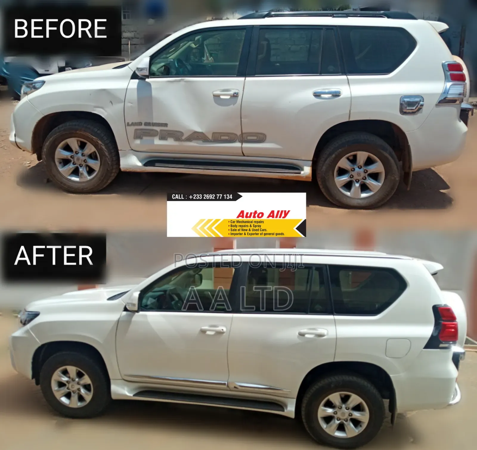 Landcruiser Prado Upgrade to Latest Shape