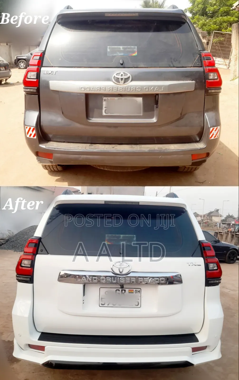 Landcruiser Prado Upgrade to Latest Shape