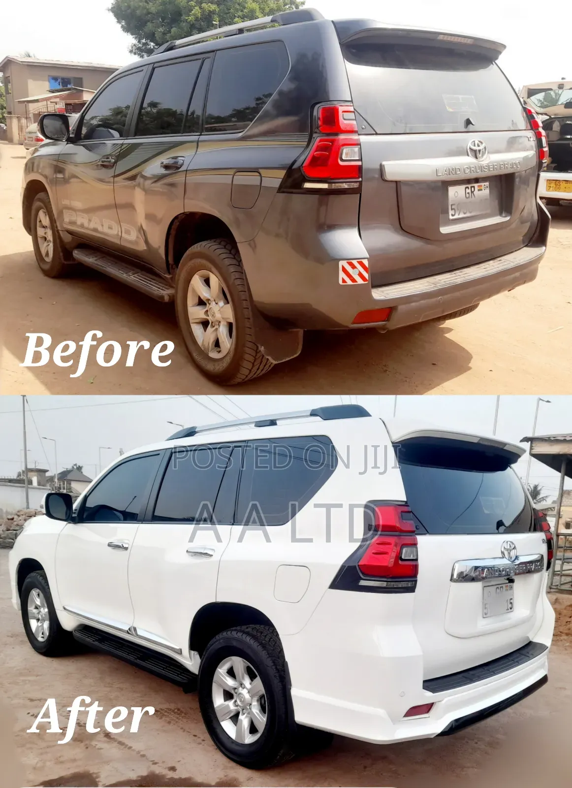 Landcruiser Prado Upgrade to Latest Shape
