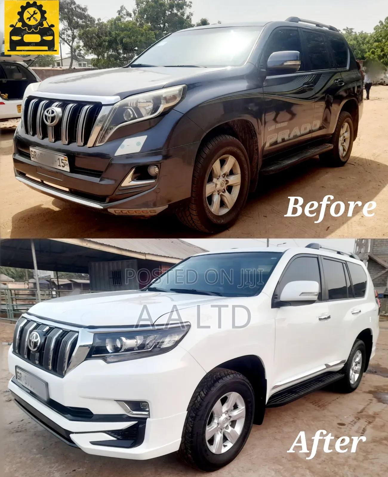 Landcruiser Prado Upgrade to Latest Shape