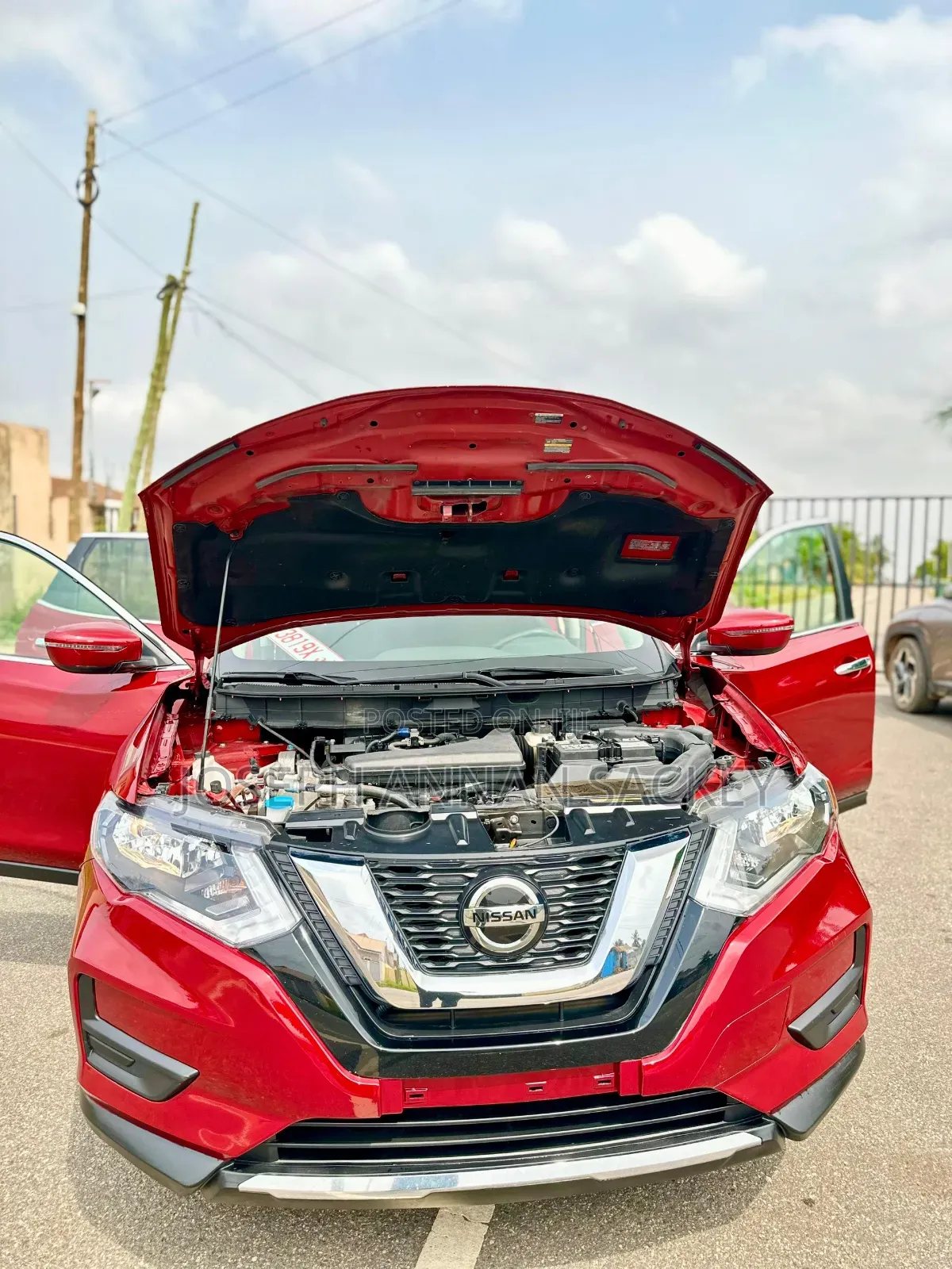Nissan Rogue SV AWD 2020 Red