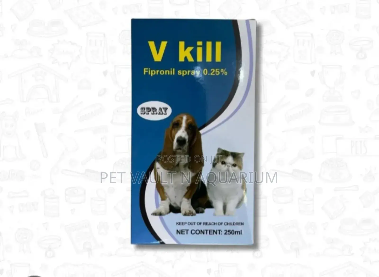 V Kill Flea N Tick Spray( Available for Dogs N Cat)