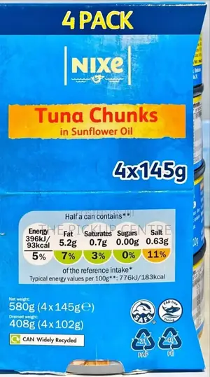 Nixe Tuna Chunks 4-Pack