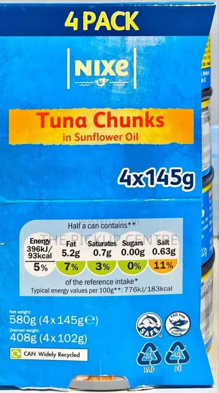 Nixe Tuna Chunks 4-Pack