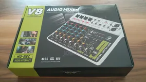 8 Channels Audio Mixer Interface