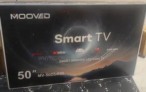 Mooved 50" Smart Android Led Tv| Uhd 4k| Bluetooth| Netflix| Youtube