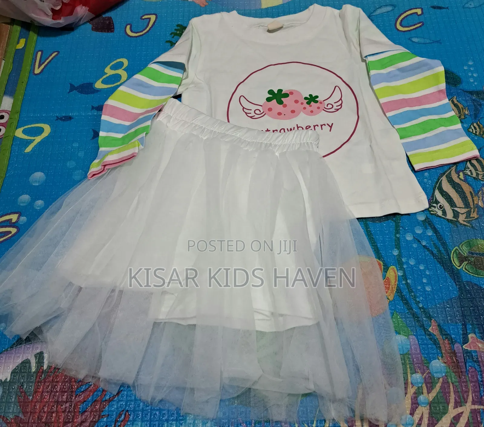 Adorable Girl's Skirt With Top 2 Years